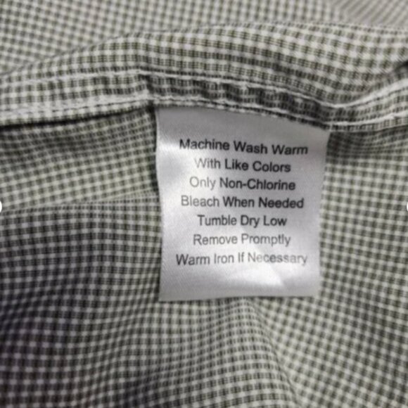 Joseph Abboud Shirt Men's 17 Tall 36/37 Long Sleeve Button Cotton Non Iron - Picture 5 of 12